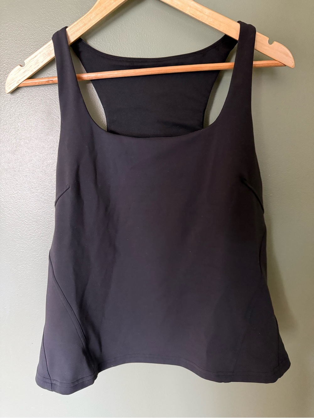 lululemon athletica Black Racerback Tank Top